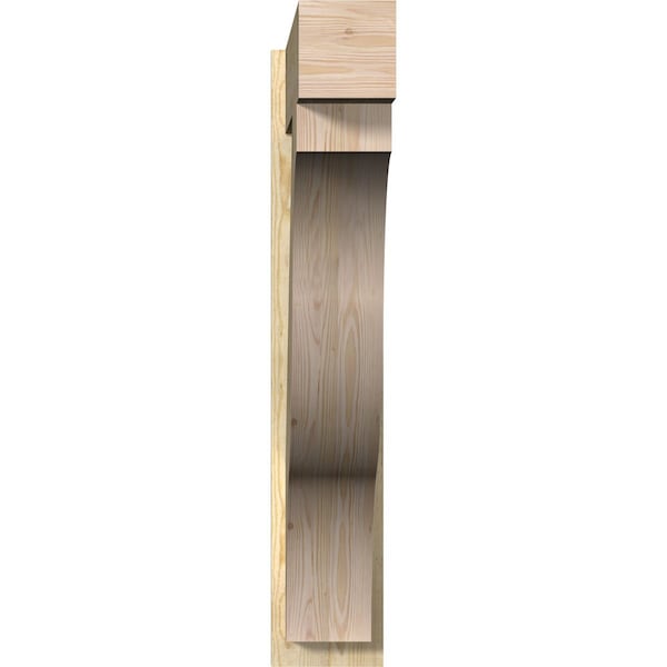 Funston Block Rough Sawn Outlooker, Douglas Fir, 8W X 44D X 44H